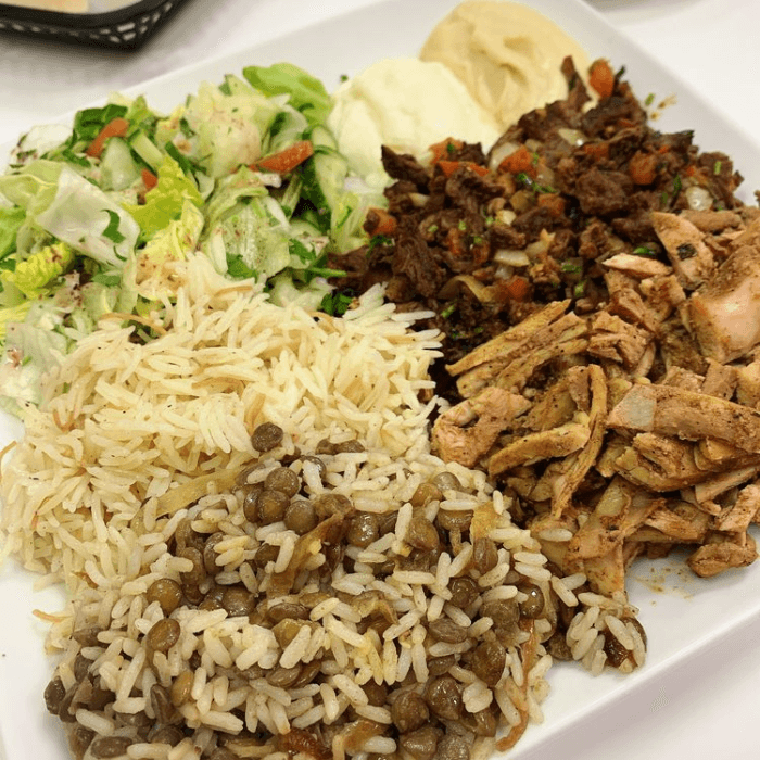 Lamb Shawarma Platter