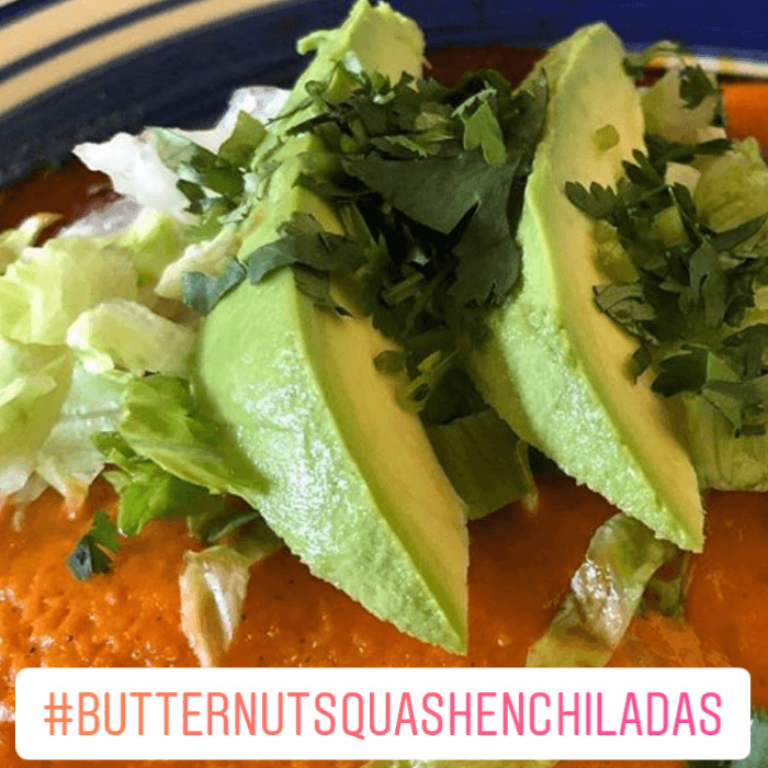 Butternut Squash Enchilada