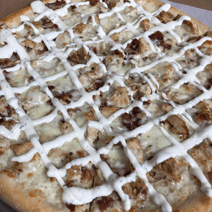 Bacon Chicken Ranch Pizza (14")