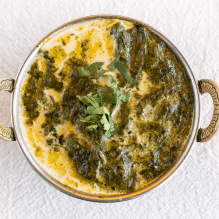 Saag Paneer.