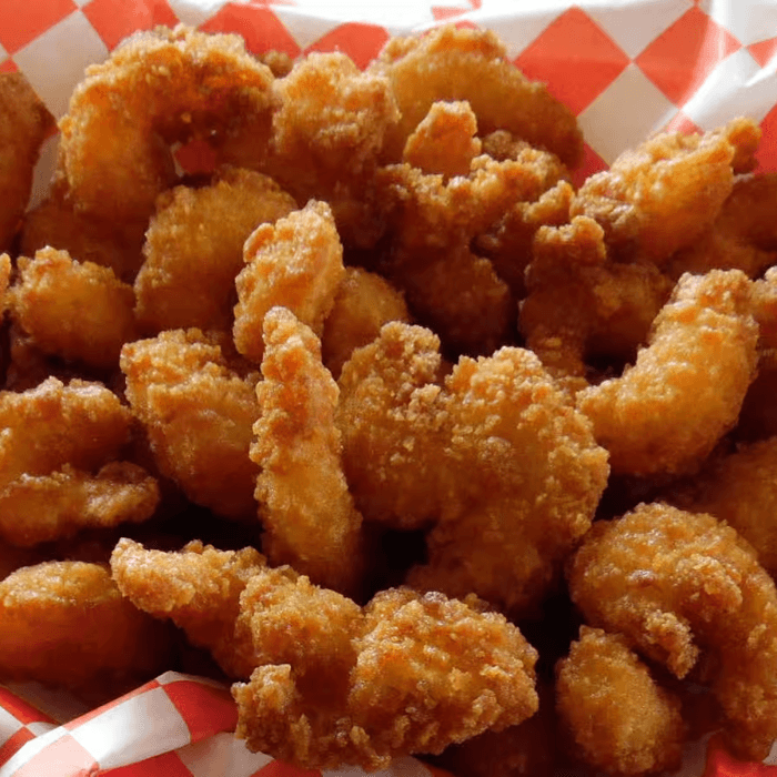 21 Popcorn Shrimp Side Order.