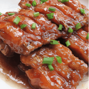 Sweet & Sour glazed Belt Fish 糖醋带鱼