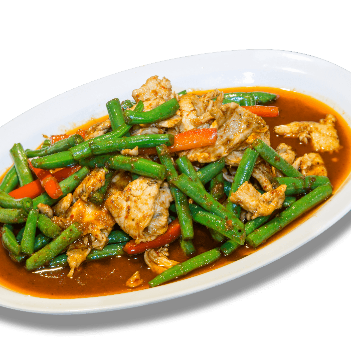 Pad Prik Khing 🌶️ (Stir Fried Green Bean in Chili Paste).