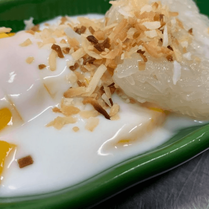 Sticky Rice with Mango.