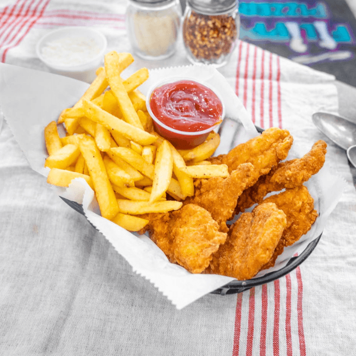 Chicken Fingers (5) with Fries