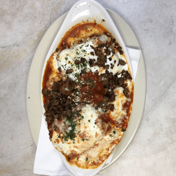 Homemade Lasagna with Homemade Tomato Sauce