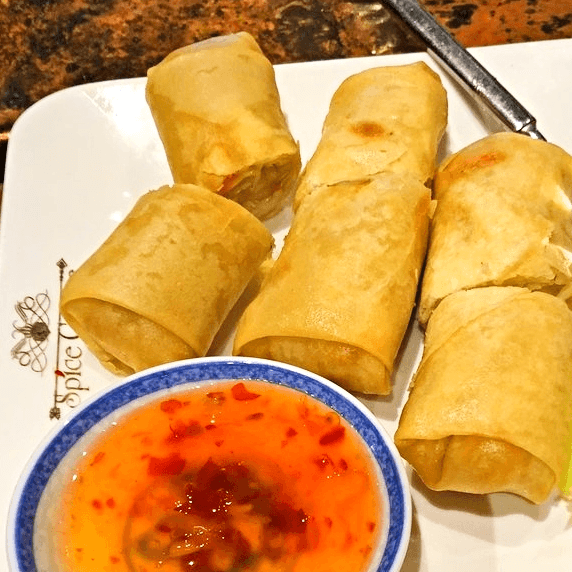 Spring Rolls Chicken.