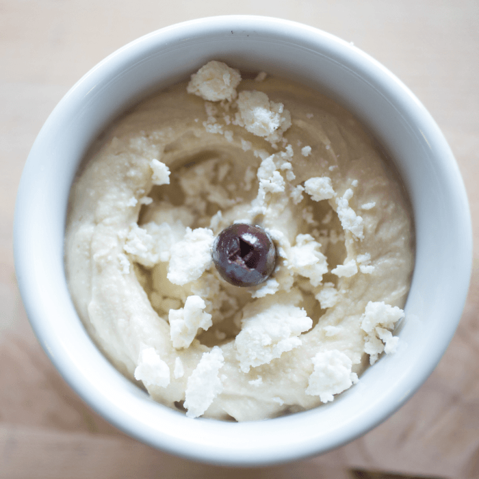 Greek Hummus.