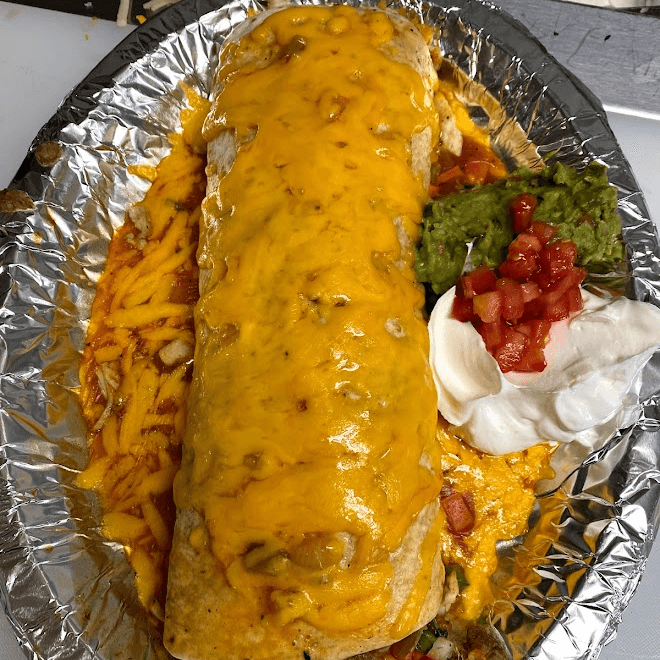 Rancho Fiesta - Todays featured menu item is the #33 Chimichangas