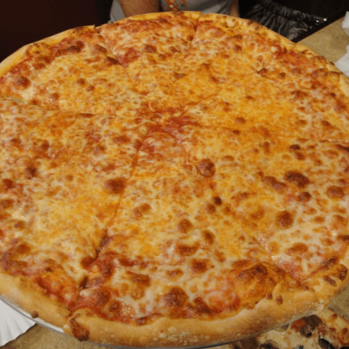 Build Your Own Gluten Free Cheese Pizza.