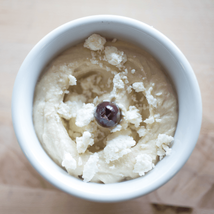 Greek Hummus.