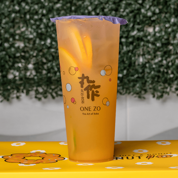OneZo Real Fresh Fruit Tea.