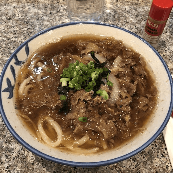 Beef Udon.