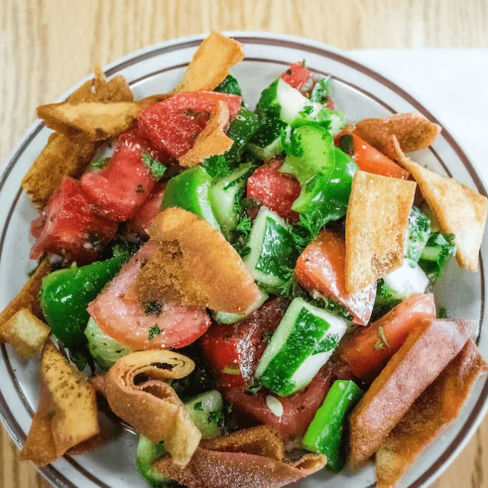 Fetoush Salad.