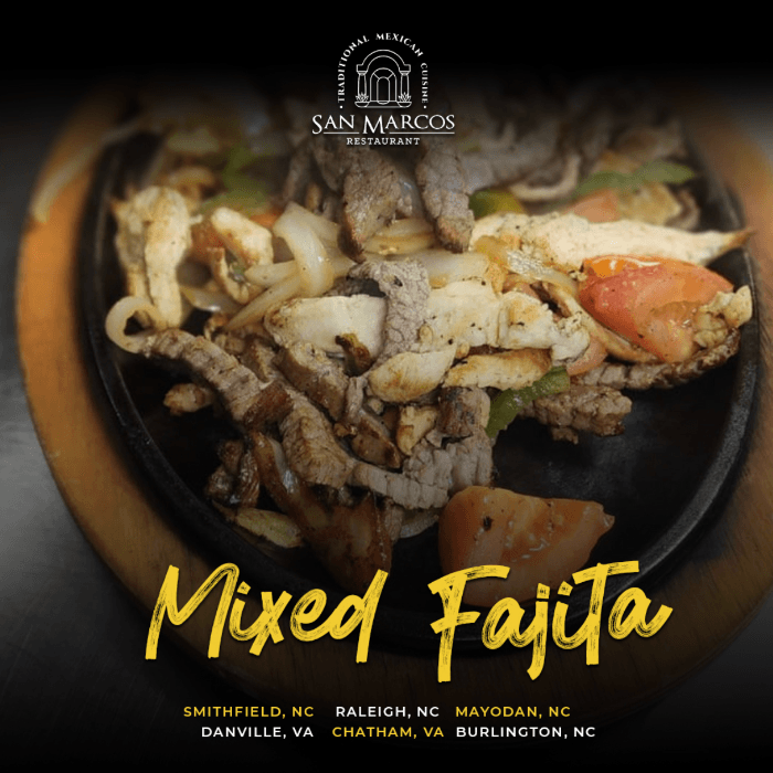 Mixed (Steak & Chicken) Fajita (For One)