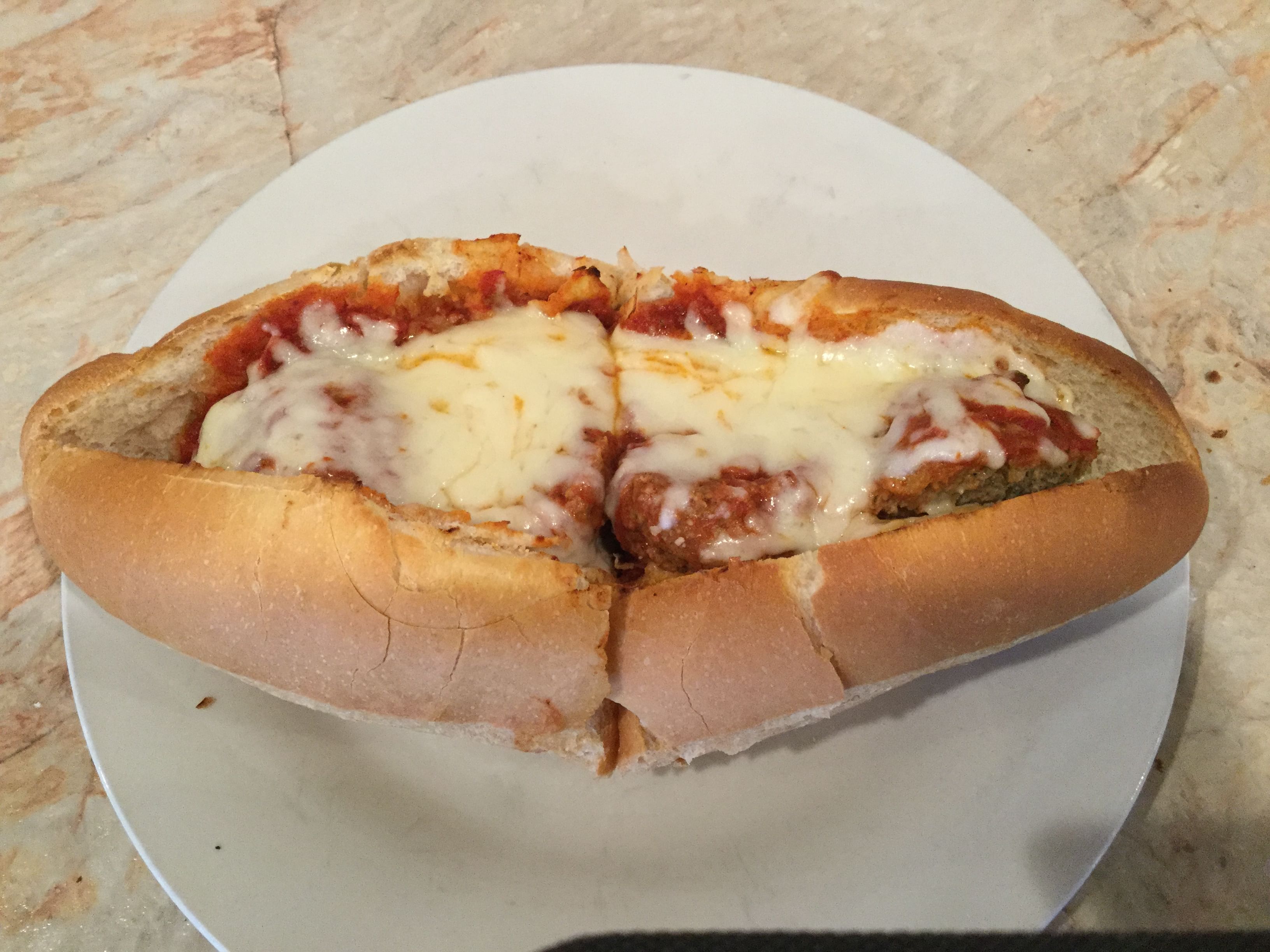 Chicken Parm Sub.