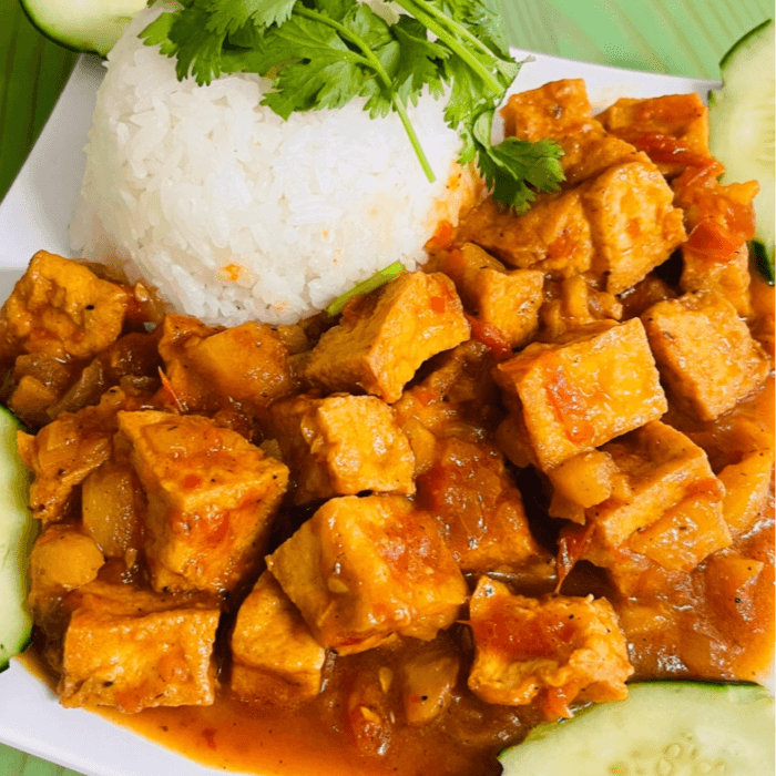 E16. Tofu  Pineapple (ĐH Thơm)