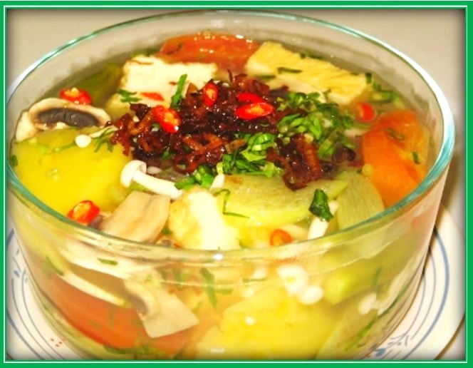S5. Sweet & Sour Soup (Canh Chua)