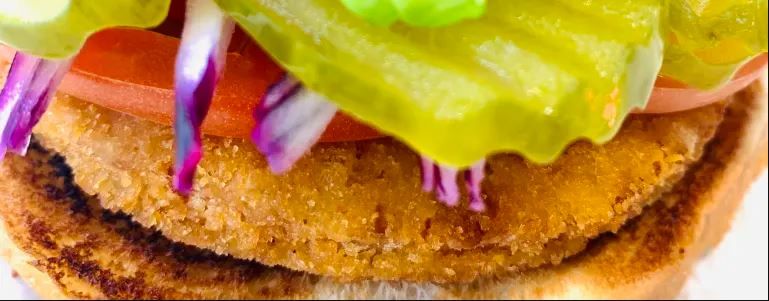 Crispy Chick'n' Sandwich.