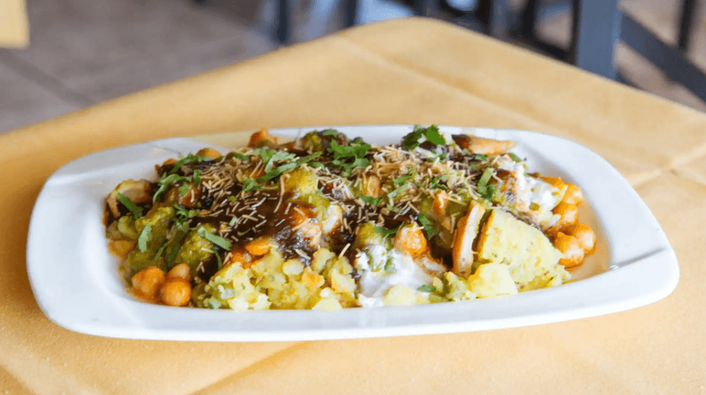 Samosa Chaat.