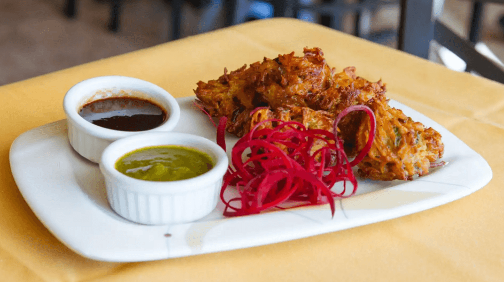 Onion Bhajia.