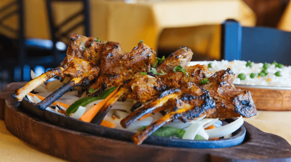 Tandoori Lamb Chops.