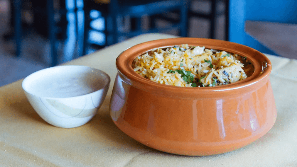 Vegetable Biryani.