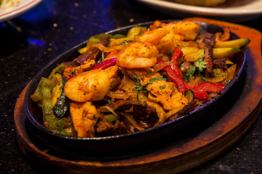 Fajitas Steak & Shrimp.