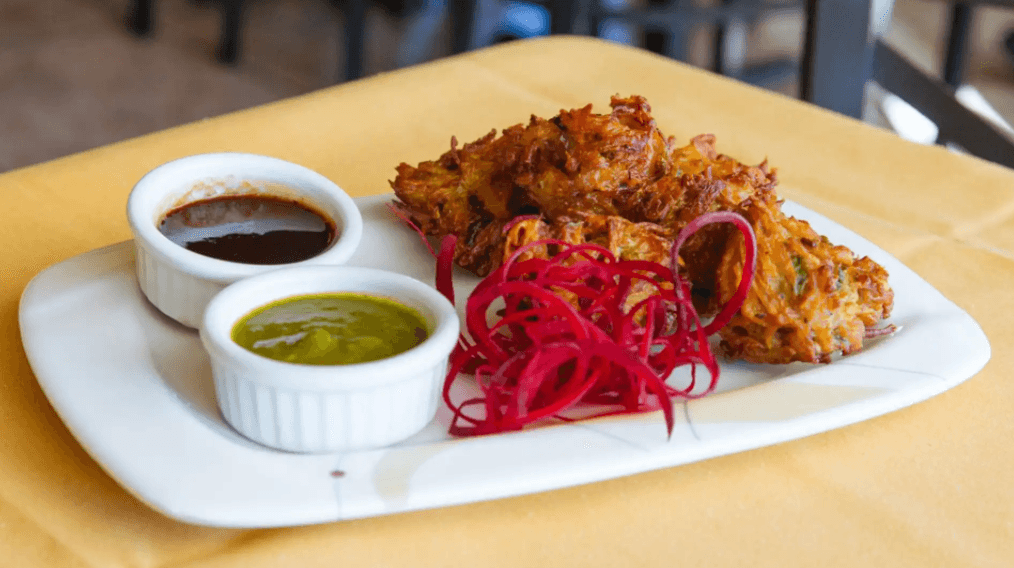 Onion Bhajiya | Lunch