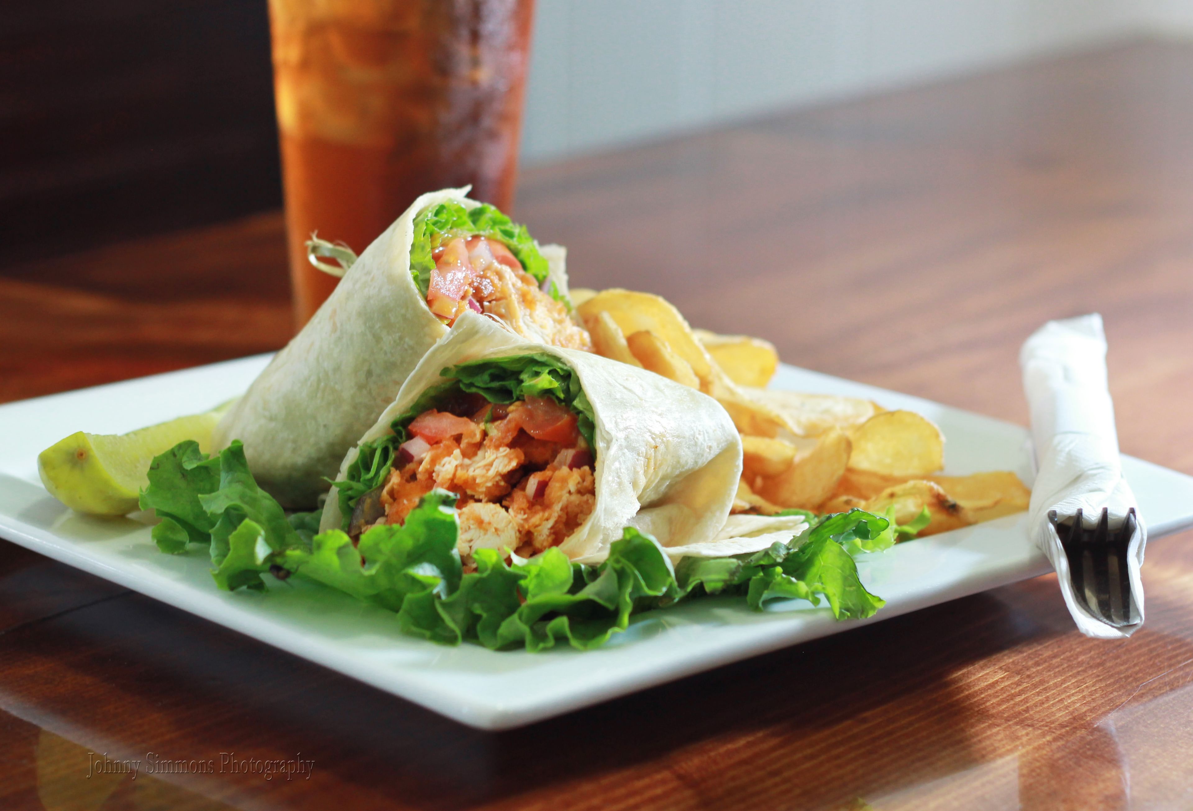 Buffalo Chicken Wrap.