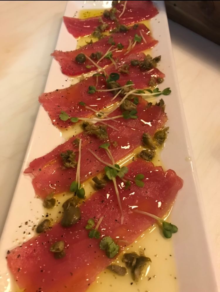 Blue Fin Tuna Carpaccio