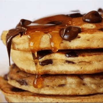 Chocolate Chip Pancakes.