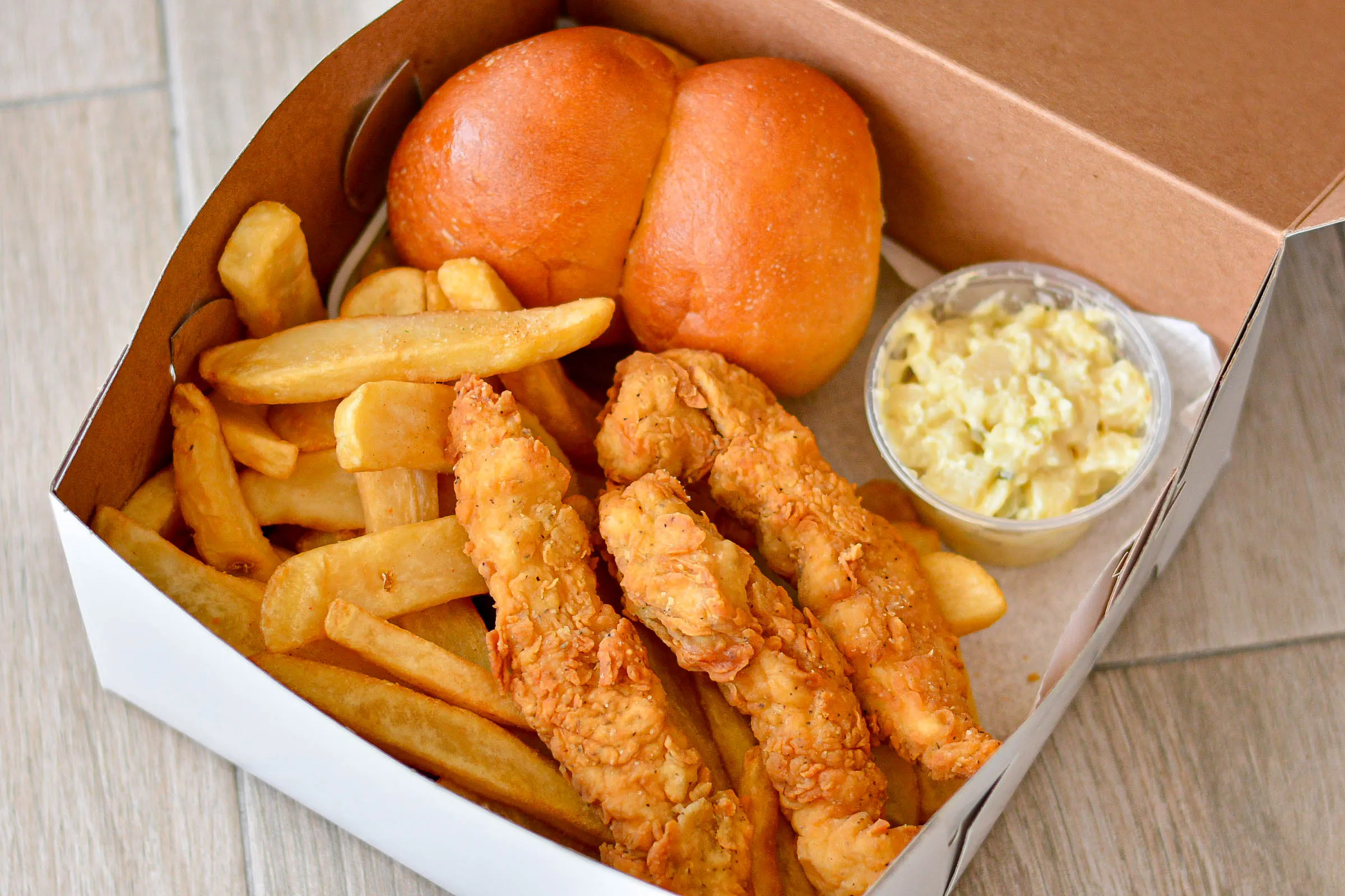 3 Piece Chicken Strip Meal