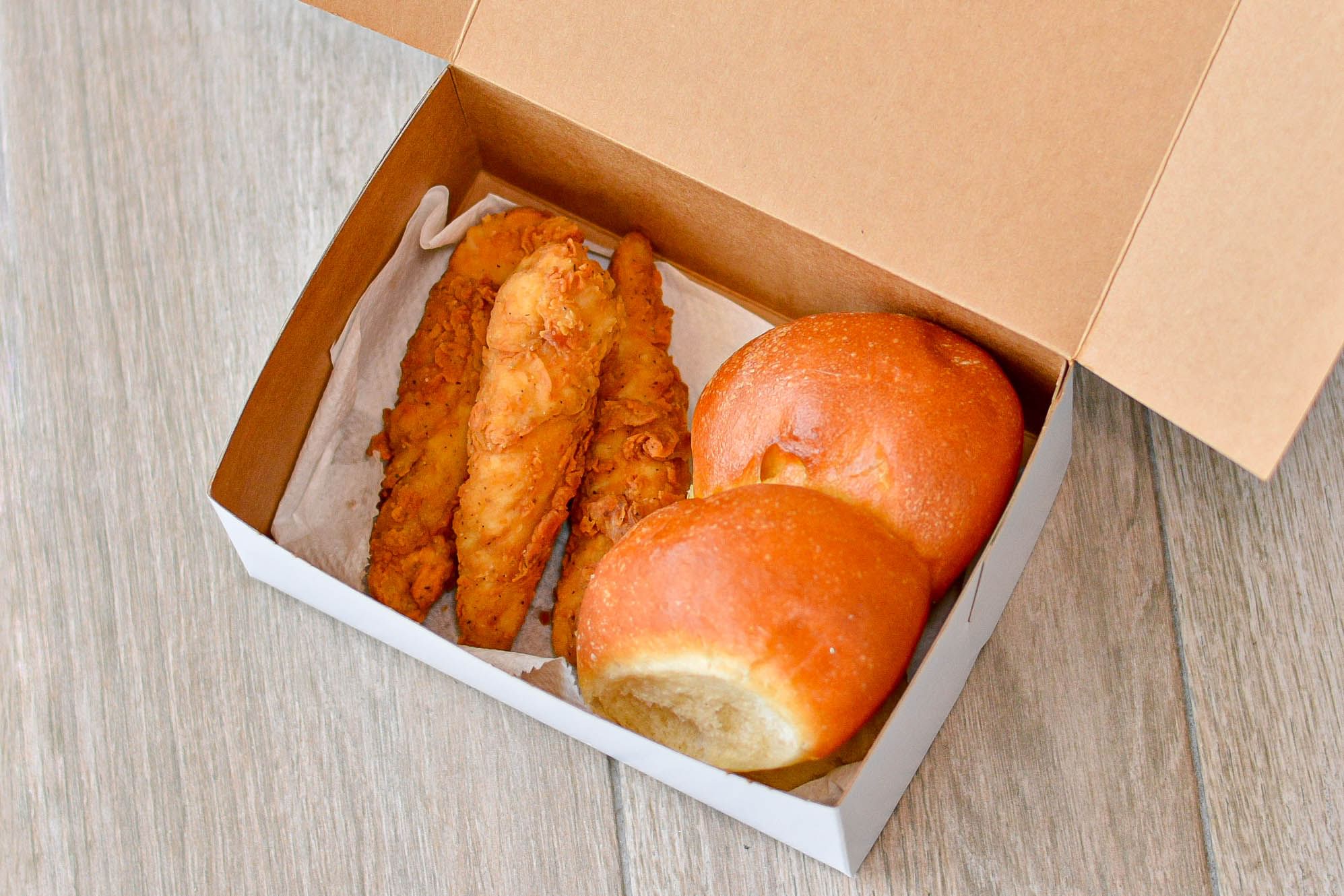 3 Piece Chicken Strip & Roll