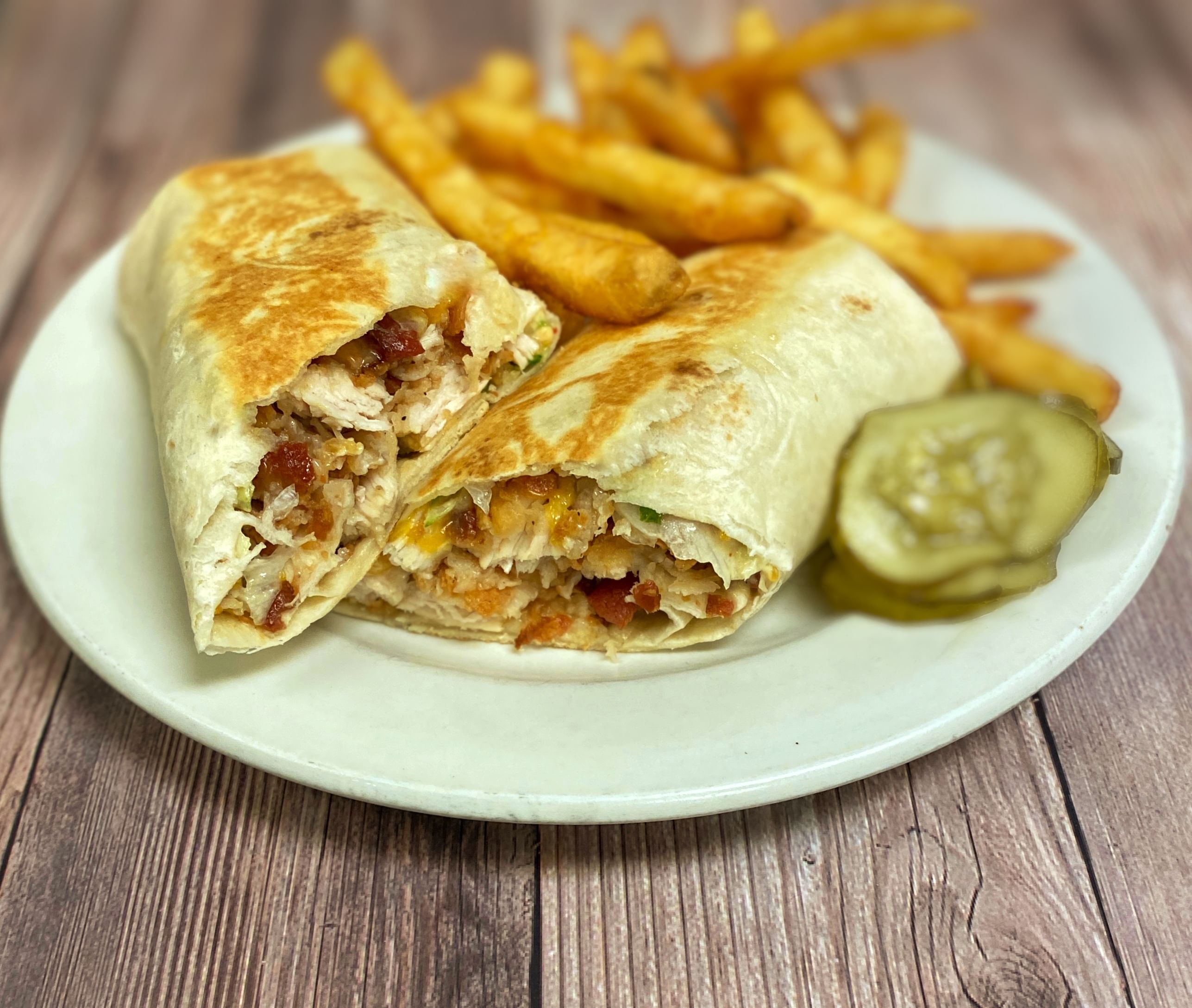 Southwest Chicken Wrap.