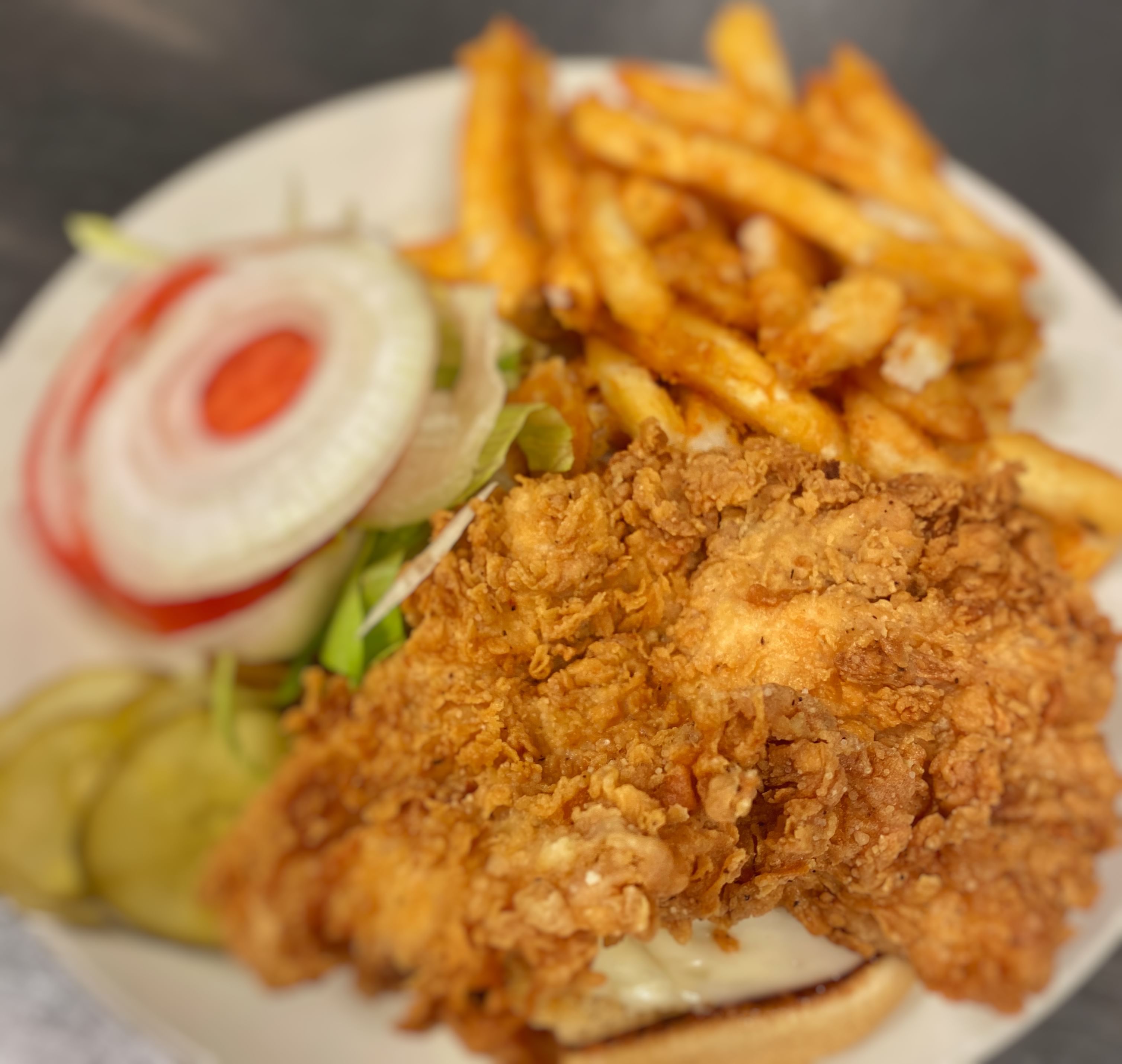 Grilled or Crispy Chicken Sandwich.