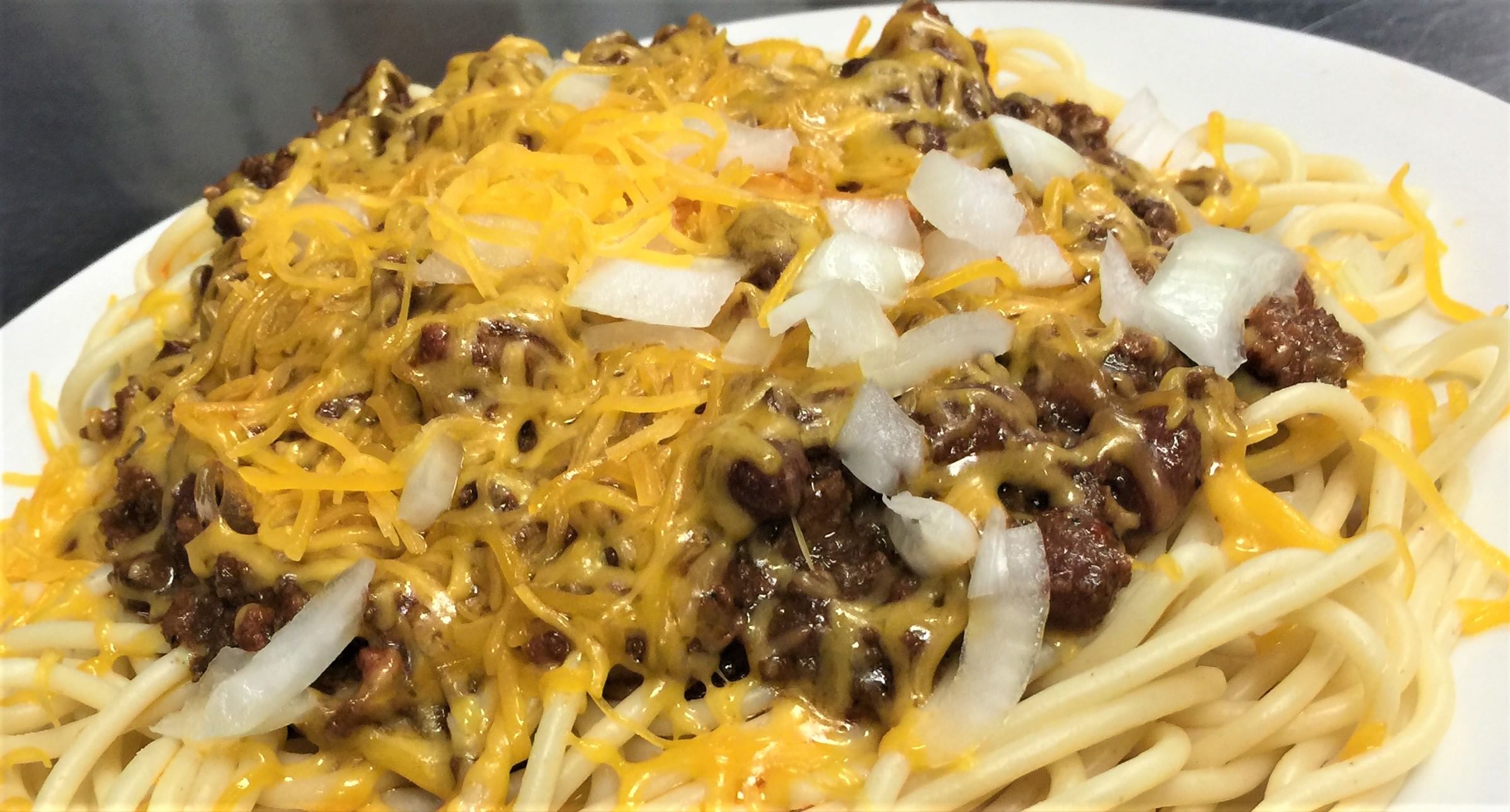 Old-Fashioned Chili Mac.