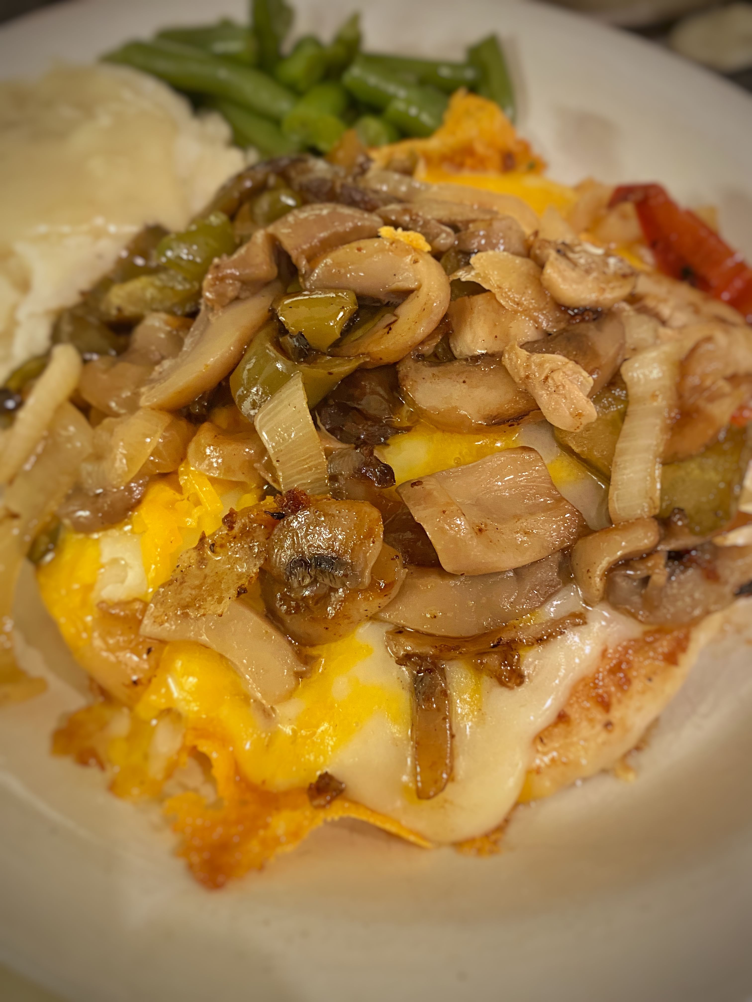 Smothered Chicken (Half).