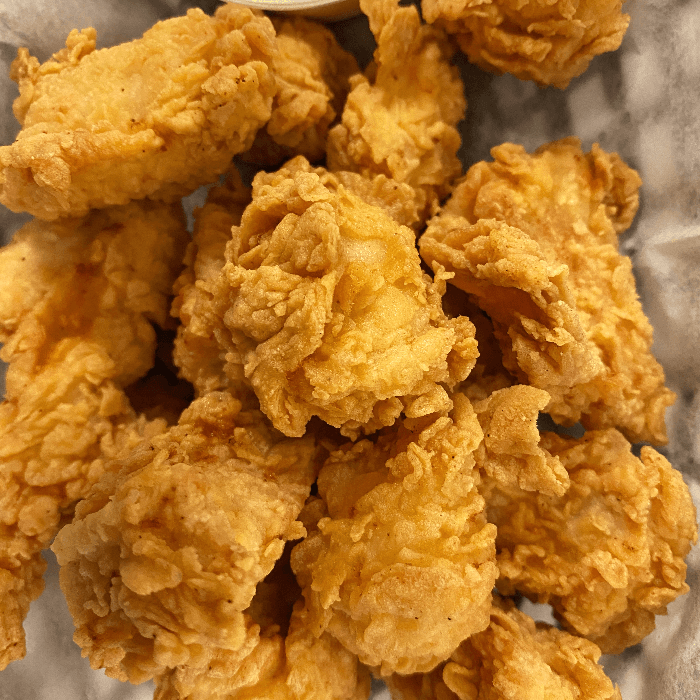 Crispy Crunchy Chicken Chunks Dinner