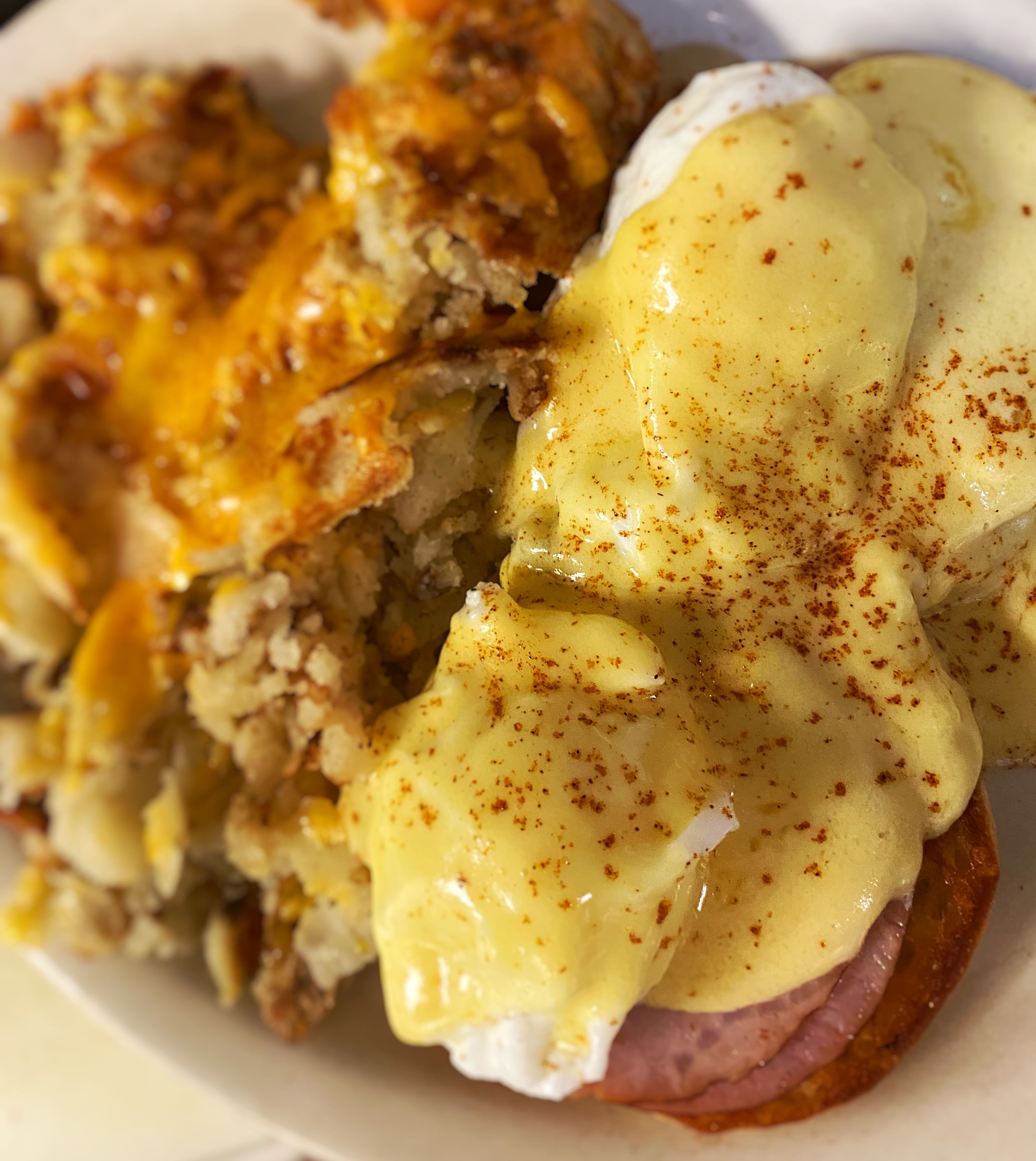 Eggs Benedict.
