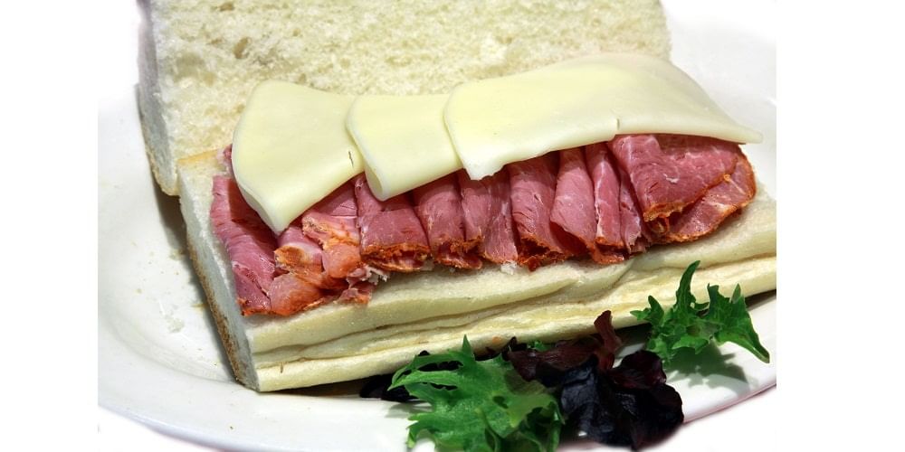 Capicola and Provolone Sandwich