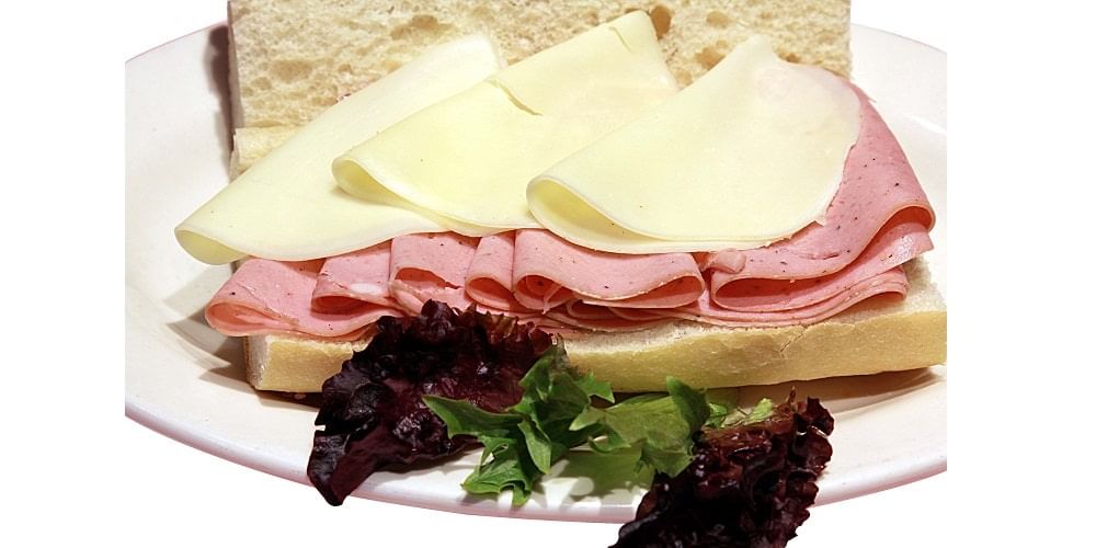 Mortadella and Provolone Sandwich