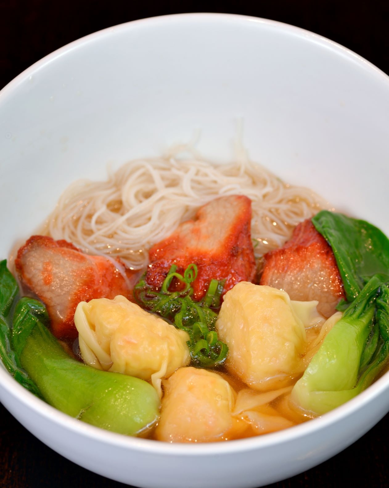 Roast Pork & Shrimp Wonton Noodle Soup