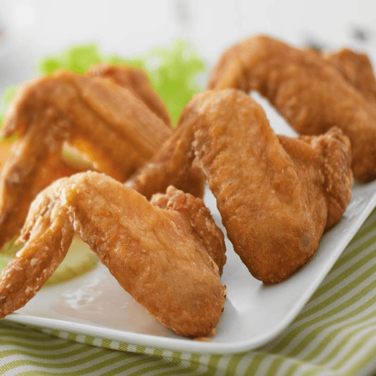 Fried Whole Wings (4 Pcs)