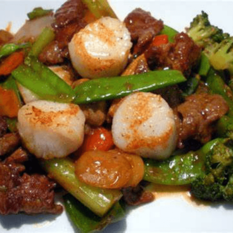 Beef with Scallop