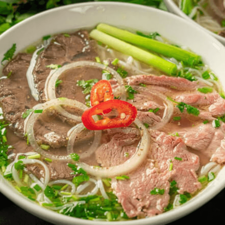 5. Flank and Rice Noodle Soup