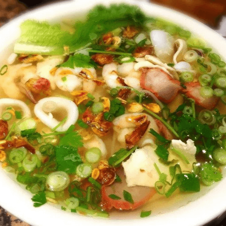 13. Shrimp and Rice Noodle Soup