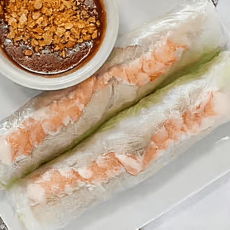 2V. Tofu Spring Rolls 