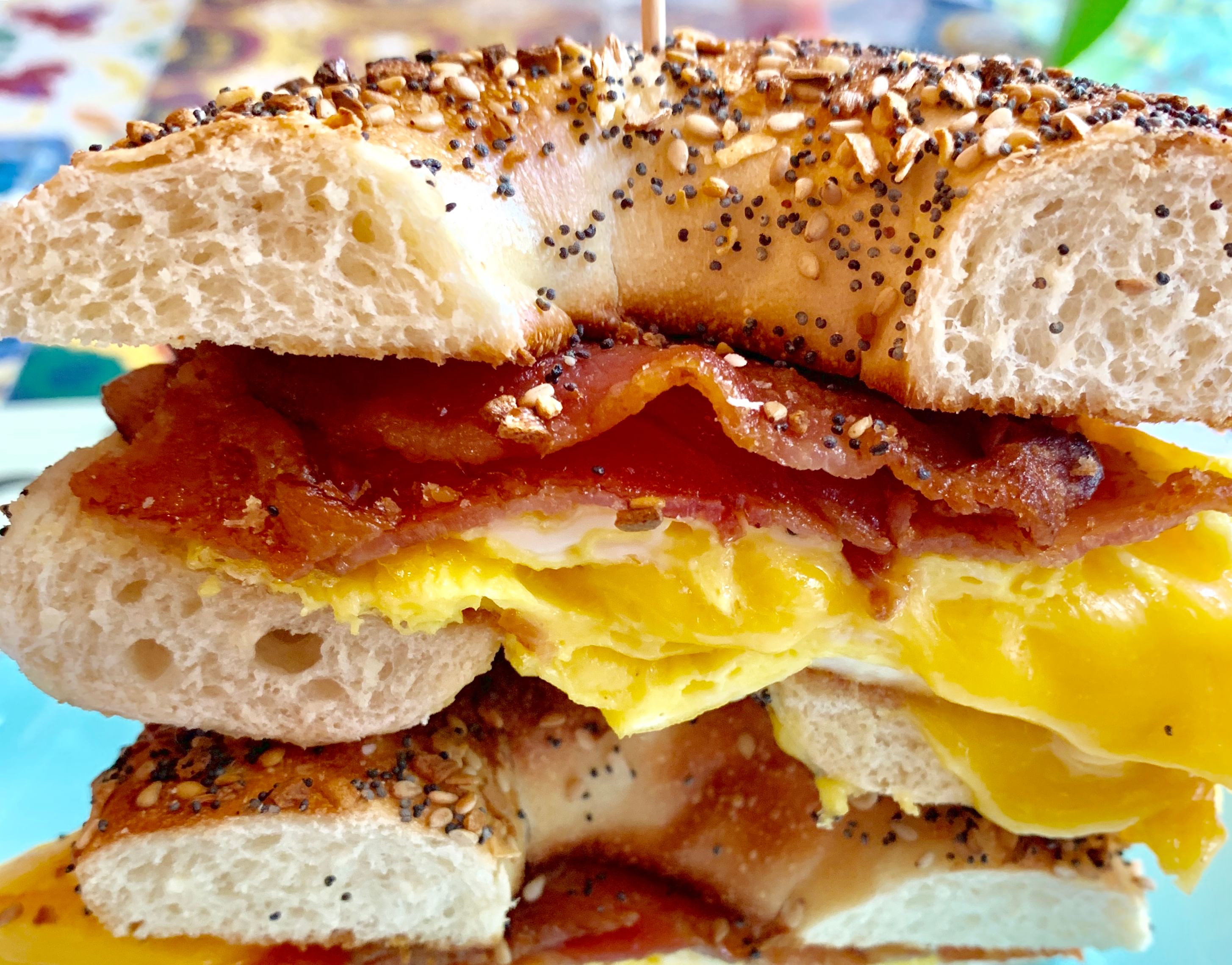 THE BEC.... Bacon, Egg and Cheese