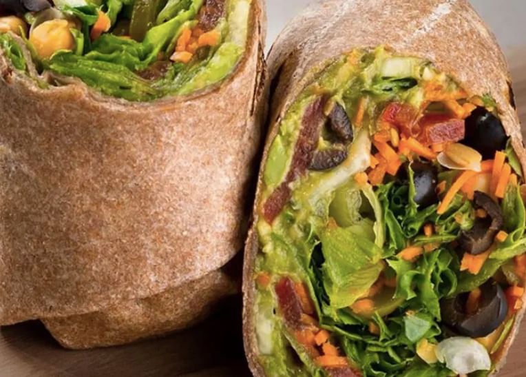 Raw Veggie Wrap